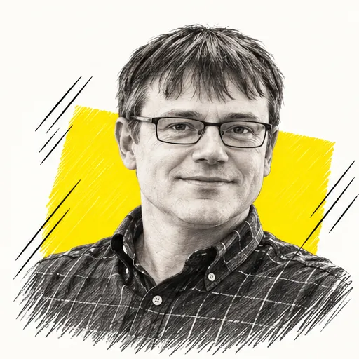 Illustrated portrait of Elvinas