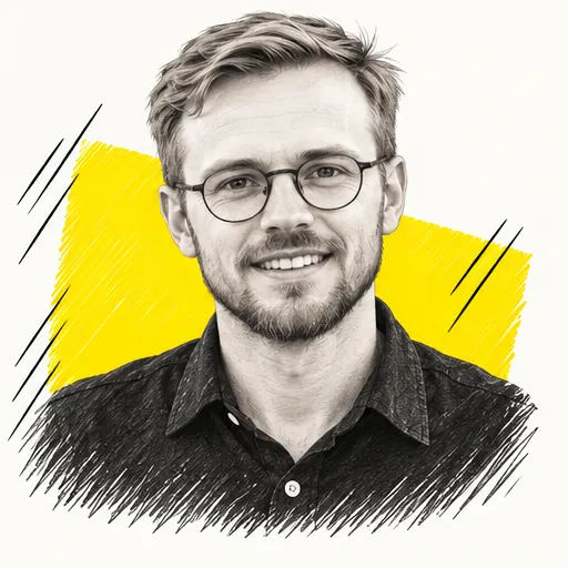 Illustrated portrait of Mantas